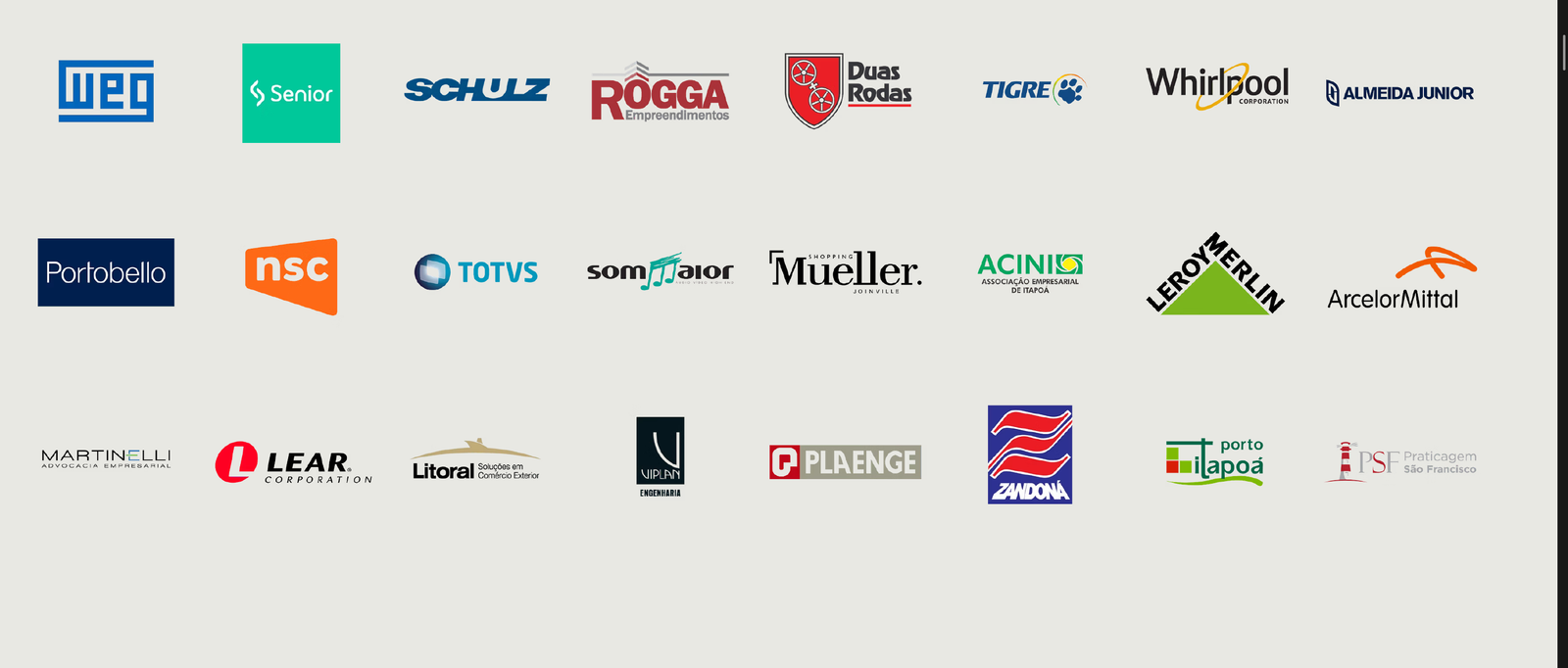 Marcas que confiam na D'Marcos Buffet